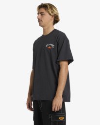 3 Otis Flag Arch - Short Sleeve T-Shirt for Men Grey 24A433590 Billabong