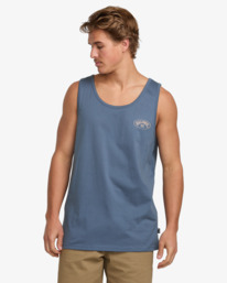 0 Orbit Arch Premium - Muscle-Tanktop für Männer Blau 24A451501 Billabong