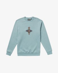 5 Occy - Maglia girocollo da uomo Blue 24A462500 Billabong