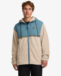 0 Boundary Lite - Sweatshirt mit Reißverschluss für Männer Schwarz 24A481502 Billabong