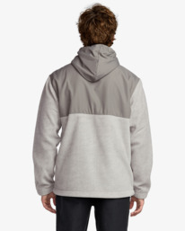 2 Boundary Lite Zip - Zip Fleece for Men Grey 24A481502 Billabong