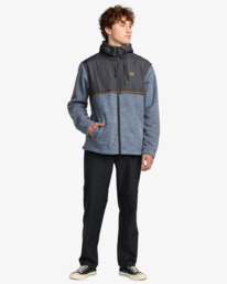 1 Boundary Lite Zip - Polaire zippée pour Homme Bleu 24A481502 Billabong