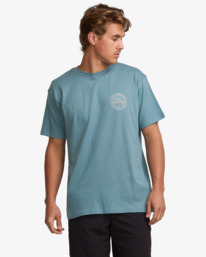 5 Rockies - Short Sleeves T-Shirt for Men Blue 24A501540 Billabong