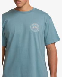 4 Rockies - Short Sleeves T-Shirt for Men Blue 24A501540 Billabong