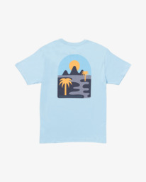 5 Sun Down Adventure Division - Short Sleeves T-Shirt for Men Blue 24A501543 Billabong