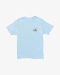 4 Sun Down Adventure Division - Short Sleeves T-Shirt for Men Blue 24A501543 Billabong