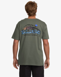 2 Lizard Mountain - Short Sleeves T-Shirt for Men Gray 24A501545 Billabong