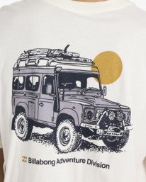 3 Make Tracks - T-Shirt f&uuml;r M&auml;nner Weiss 24A501605 Billabong