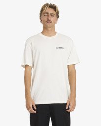 0 Make Tracks - T-Shirt f&uuml;r M&auml;nner Weiss 24A501605 Billabong