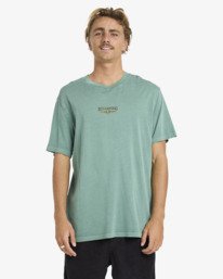 0 Pure Intentions Premium - Short Sleeve T-Shirt for Men Green 24A501613 Billabong