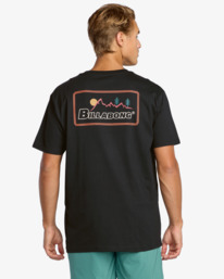 3 Range A/Div - T-Shirt à manches courtes pour Homme Noir 24A503501 Billabong