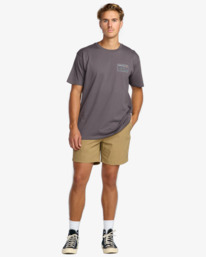 2 Range A/Div - T-shirt de manga curta para Homem Cinza 24A503501 Billabong