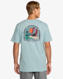 2 Sundown A/Div - T-Shirt à manches courtes pour Homme Bleu 24A503503 Billabong