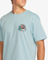 6 Sundown A/Div - T-Shirt à manches courtes pour Homme Bleu 24A503503 Billabong