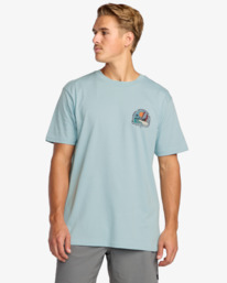 1 Sundown A/Div - T-Shirt à manches courtes pour Homme Bleu 24A503503 Billabong
