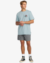 3 Sundown A/Div - T-Shirt à manches courtes pour Homme Bleu 24A503503 Billabong
