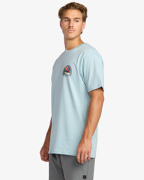 4 Sundown A/Div - T-Shirt à manches courtes pour Homme Bleu 24A503503 Billabong