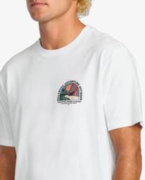 4 Sundown A/Div - T-Shirt à manches courtes pour Homme Blanc 24A503503 Billabong