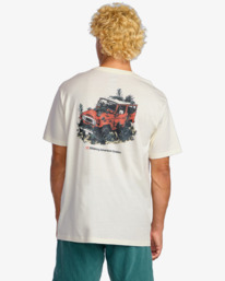2 Abandon A/Div - Maglietta a maniche corte da Uomo White 24A503505 Billabong