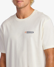 6 Abandon A/Div - Maglietta a maniche corte da Uomo White 24A503505 Billabong
