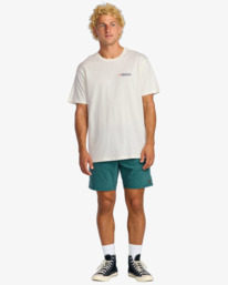 3 Abandon A/Div - Maglietta a maniche corte da Uomo White 24A503505 Billabong