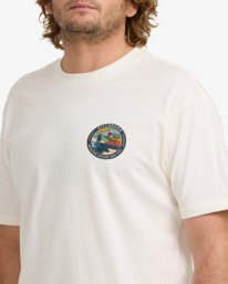 2 Rockies A/DIV - T-shirt de manga curta para Homem Branco 24A504500 Billabong