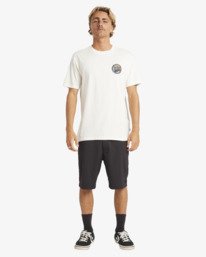 3 Rockies A/DIV - T-shirt de manga curta para Homem Branco 24A504500 Billabong