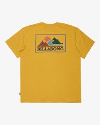 6 Range A/DIV - Short Sleeve T-Shirt for Men Yellow 24A504501 Billabong