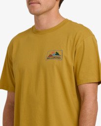 2 Range A/DIV - Short Sleeve T-Shirt for Men Yellow 24A504501 Billabong
