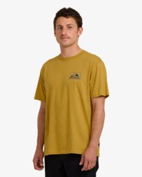 4 Range A/DIV - Short Sleeve T-Shirt for Men Yellow 24A504501 Billabong