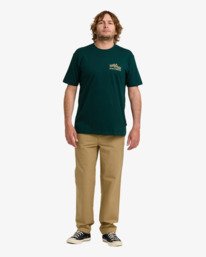 3 Range A/DIV - T-shirt de manga curta para Homem Pink 24A504501 Billabong