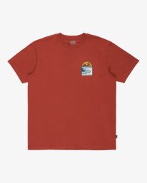 5 Sundown A/DIV - T-shirt de manga curta para Homem Vermelho 24A504505 Billabong