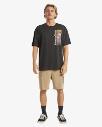 3 Evolve A/DIV - T-shirt de manga curta para Homem Preto 24A504508 Billabong