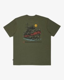 7 Abandoned A/DIV - T-shirt de manga curta para Homem Verde 24A504510 Billabong
