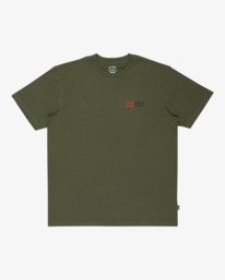 6 Abandoned A/DIV - T-shirt de manga curta para Homem Verde 24A504510 Billabong