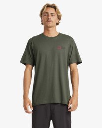 0 Abandoned A/DIV - T-shirt de manga curta para Homem Verde 24A504510 Billabong