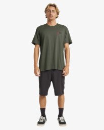 3 Abandoned A/DIV - T-shirt de manga curta para Homem Verde 24A504510 Billabong