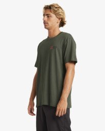 4 Abandoned A/DIV - T-shirt de manga curta para Homem Verde 24A504510 Billabong