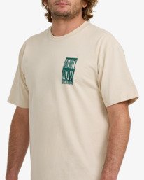 2 Salinity Now Regular - T-shirt de manga curta para Homem Beige 24A504511 Billabong