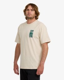 4 Salinity Now Regular - T-shirt de manga curta para Homem Beige 24A504511 Billabong