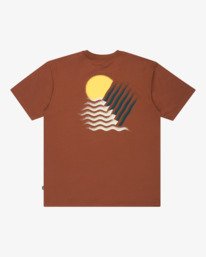 6 Canyons Regular - T-shirt de manga curta para Homem Marrom 24A504512 Billabong