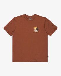 5 Canyons Regular - T-shirt de manga curta para Homem Marrom 24A504512 Billabong