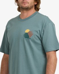 2 Canyons Regular - T-shirt de manga curta para Homem Azul 24A504512 Billabong