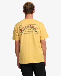 2 Original Arch Premium - Camiseta de manga corta para Hombre Amarillo 24A521515 Billabong