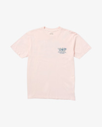 4 Roll Premium - Short Sleeves T-Shirt for Men Pink 24A521518 Billabong