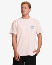 0 Roll Premium - Camiseta de manga corta para Hombre Rosa 24A521518 Billabong