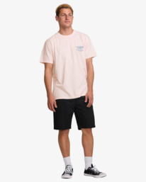 1 Roll Premium - Short Sleeves T-Shirt for Men Pink 24A521518 Billabong