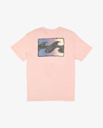 6 Crayon Wave Premium - T-Shirt f&uuml;r M&auml;nner Rosa 24A521600 Billabong