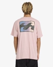 1 Crayon Wave Premium - T-Shirt f&uuml;r M&auml;nner Rosa 24A521600 Billabong