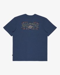 7 Heritage Arch Premium - Short Sleeve T-Shirt for Men Pink 24A521602 Billabong